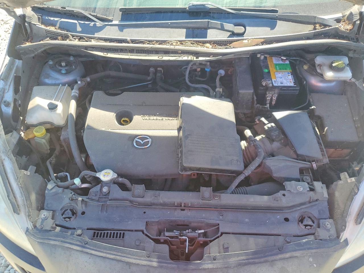 2012 Mazda 5 Silver vin: JM1CW2CL9C0111048