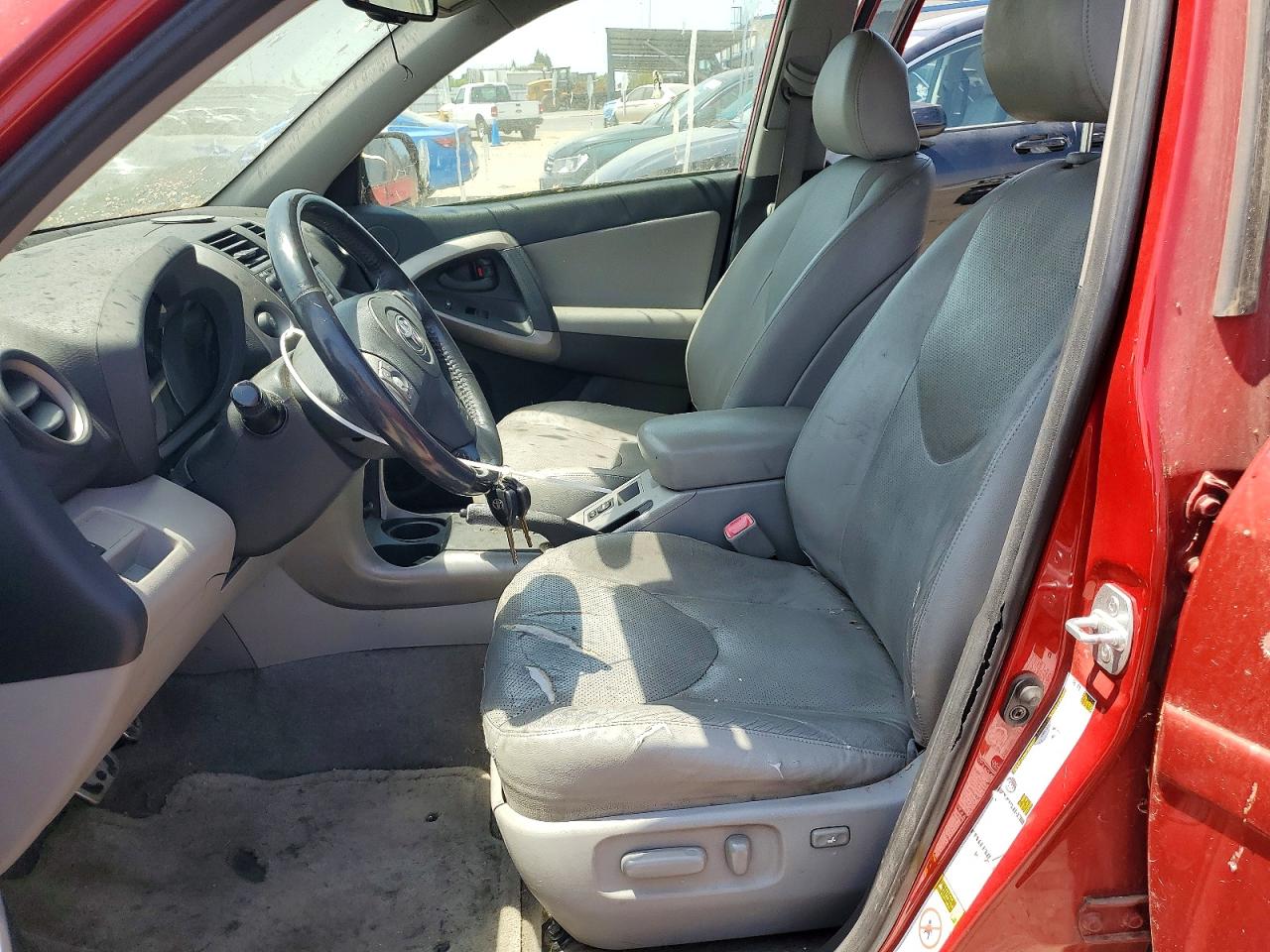 2007 Toyota Rav4 Limited Красный vin: JTMBK31V575026363