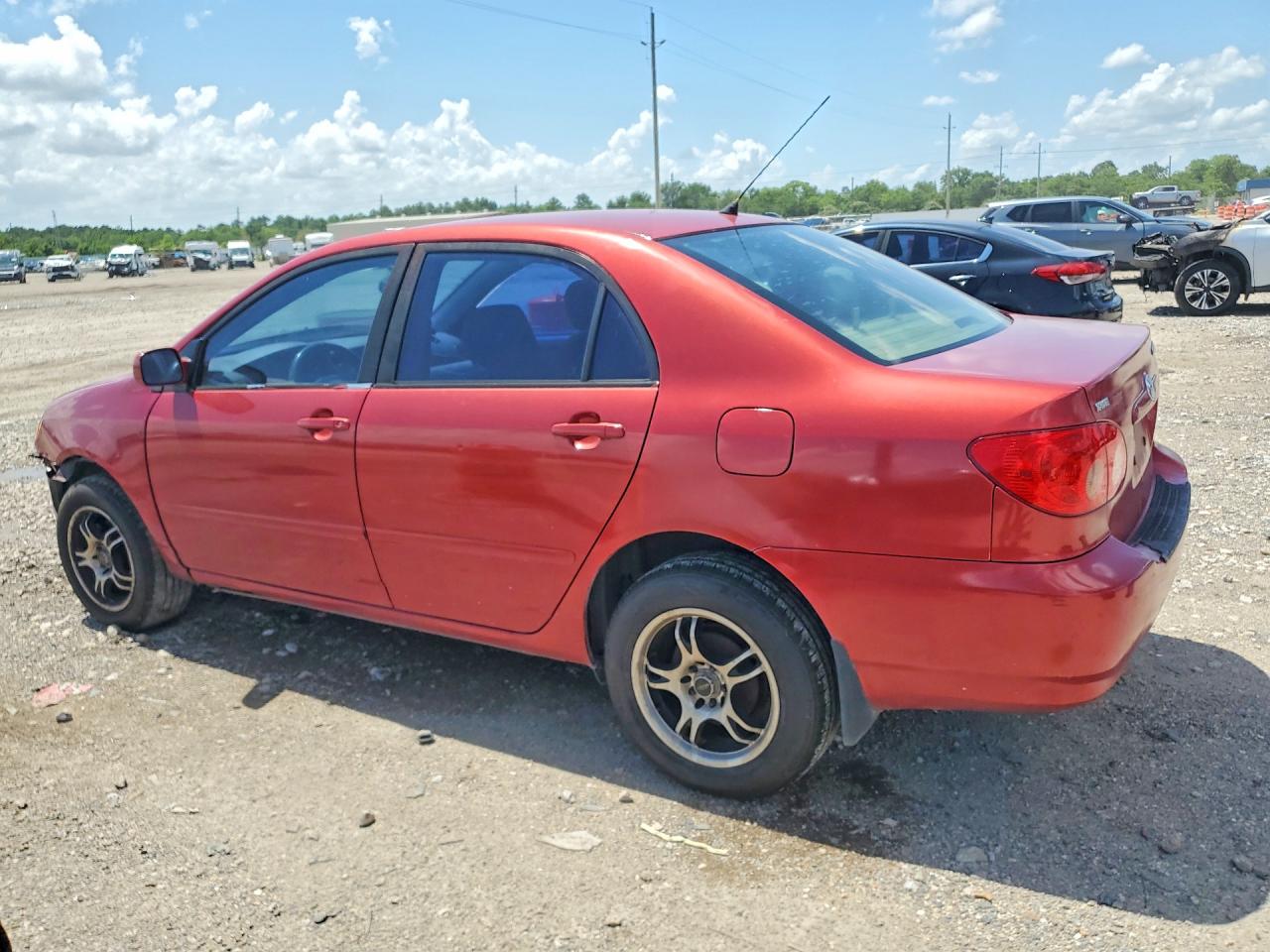 2006 Toyota Corolla Le Red vin: 1NXBR32E46Z659396