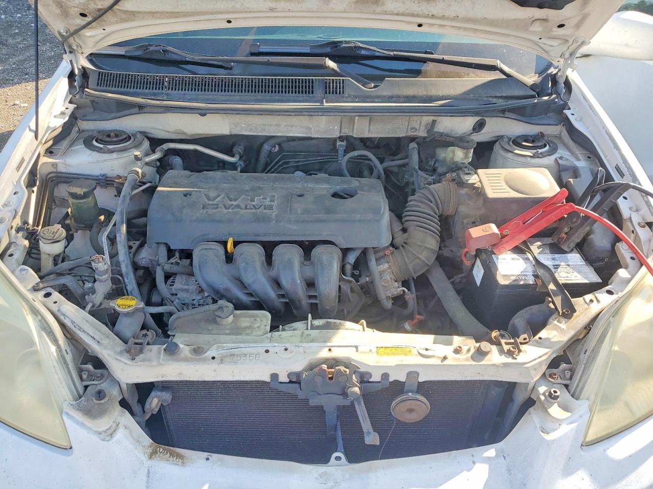 2006 Toyota Corolla Matrix Xr White vin: 2T1KR32E36C590444