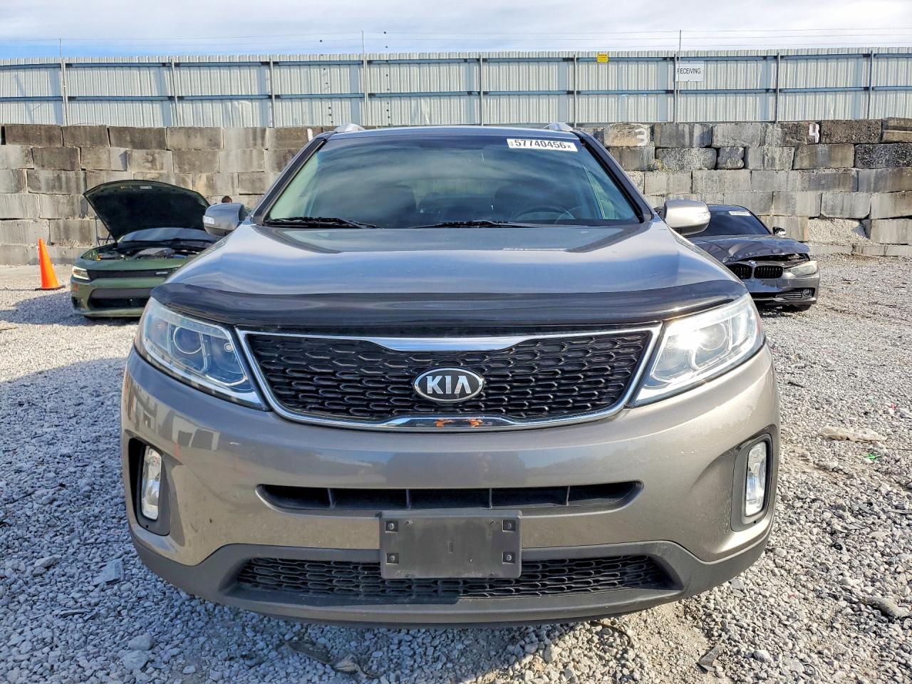 2014 Kia Sorento Ex Серый vin: 5XYKUDA71EG537865