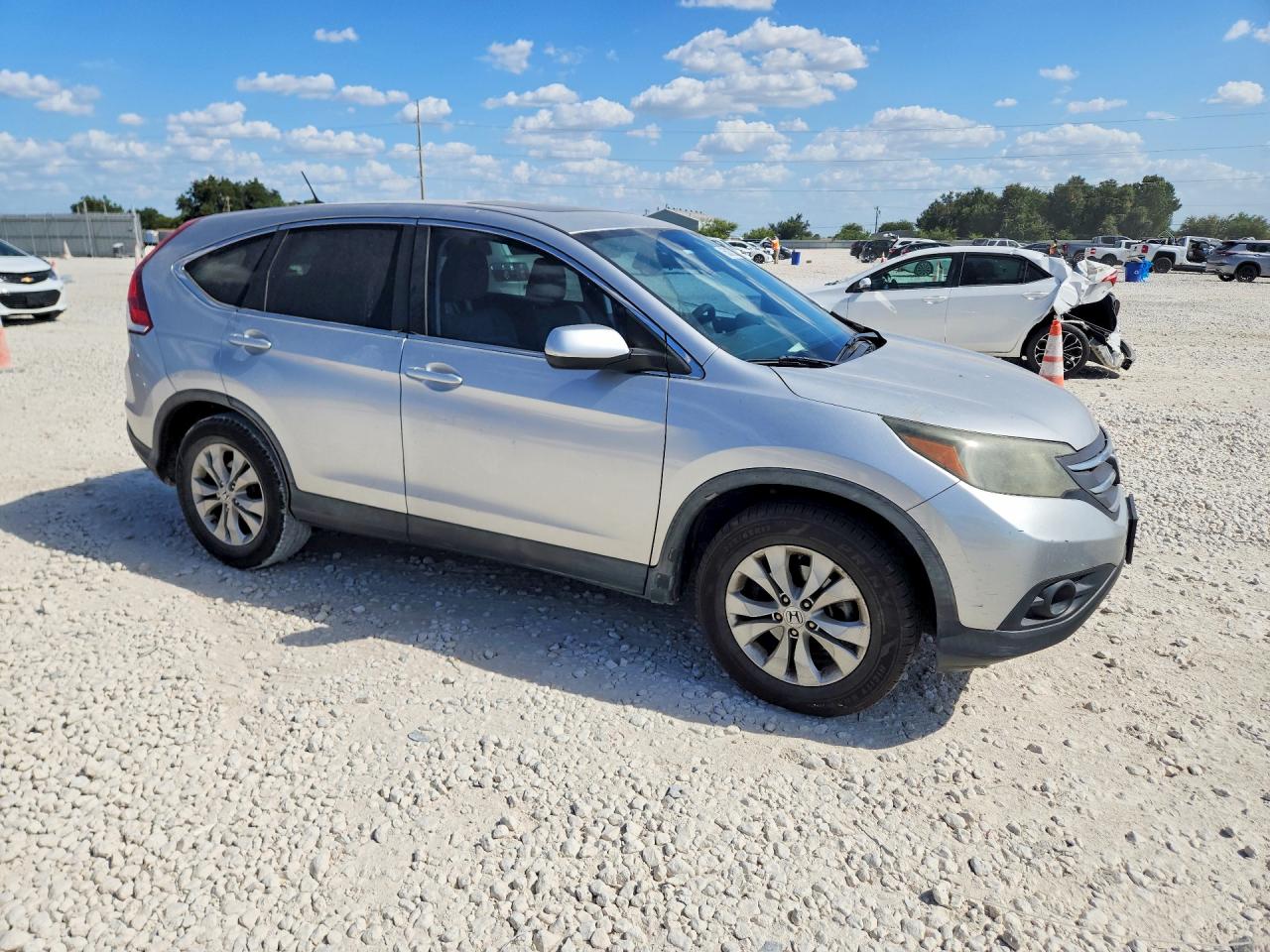 2013 Honda Cr-v Ex Серебряный vin: 3CZRM3H5XDG706918