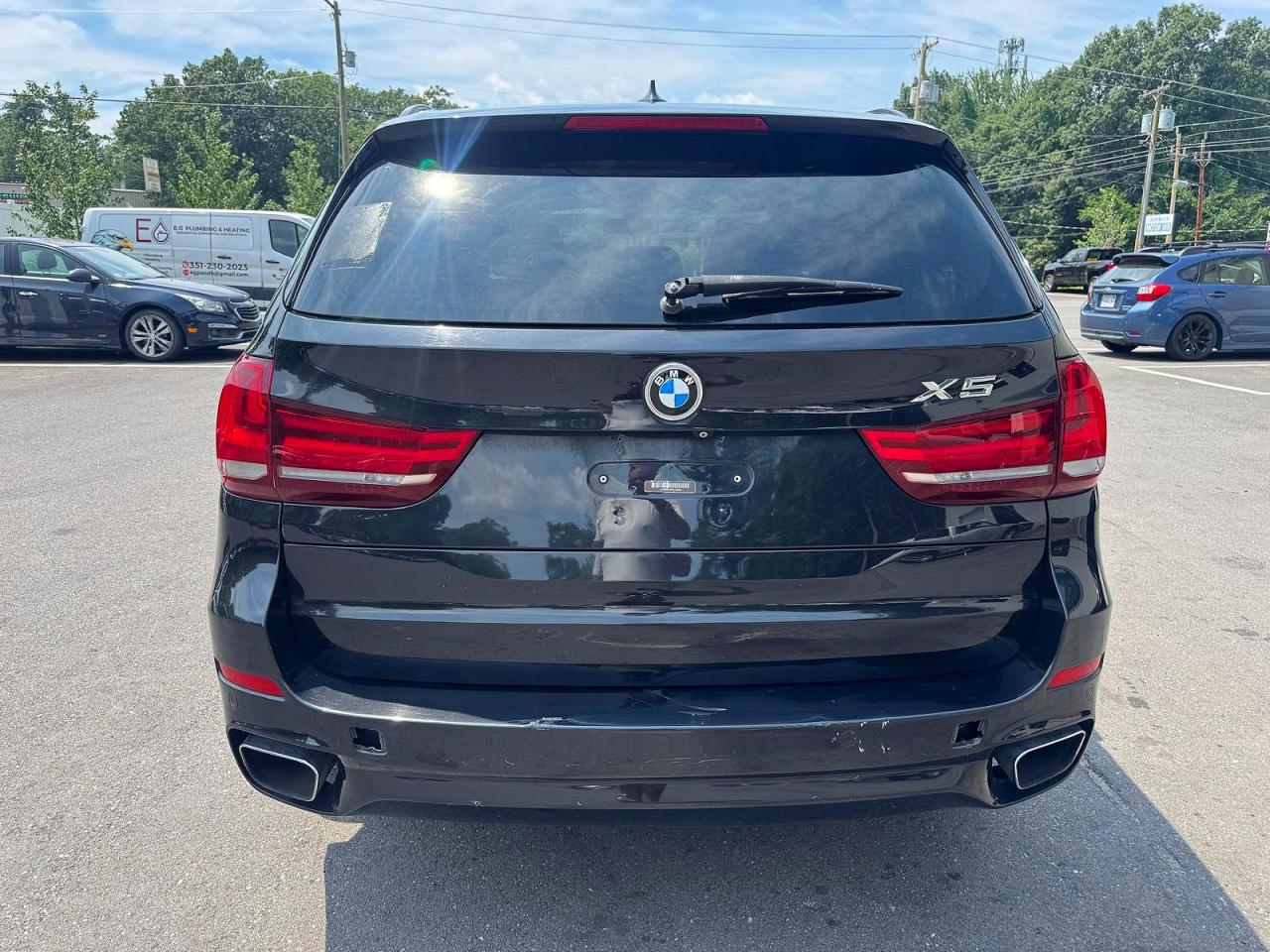 2015 Bmw X5 Xdrive50i Black vin: 5UXKR6C59F0J74553