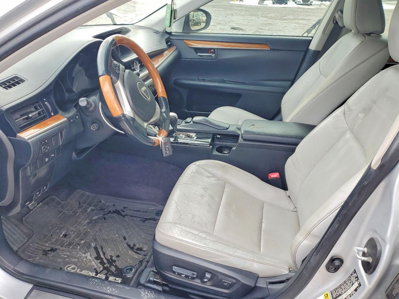 2014 Lexus Es 300h Silver vin: JTHBW1GG6E2052842