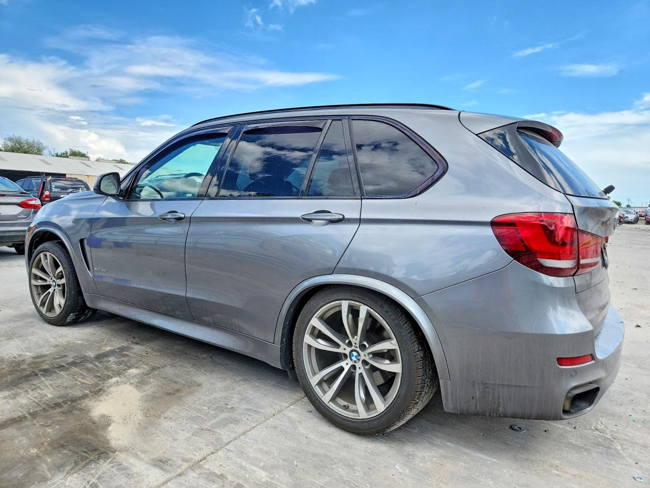2015 Bmw X5 Xdrive50i Silver vin: 5UXKR6C58F0J78674