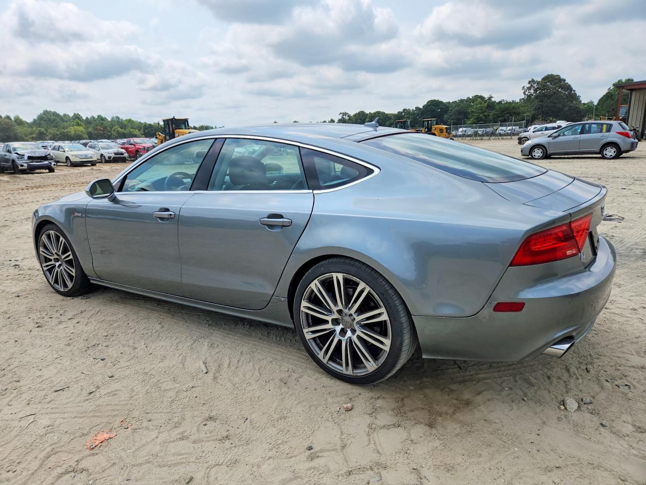 2012 Audi A7 Prestige Silver vin: WAUSGAFC8CN002241