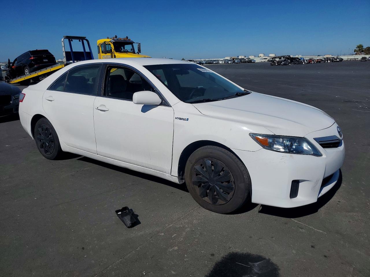 2011 Toyota Camry Hybrid Белый vin: 4T1BB3EK7BU135398