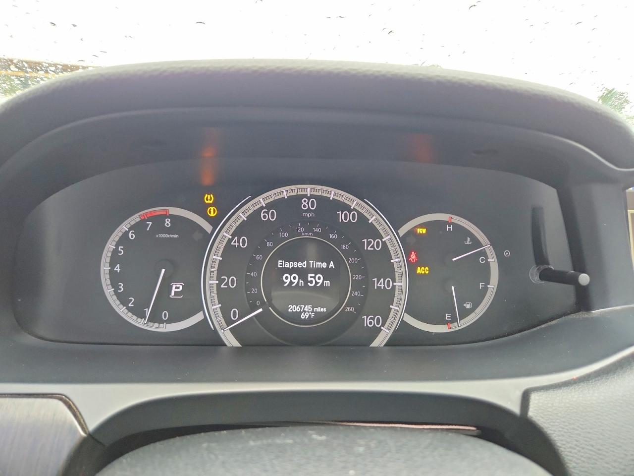 2014 Honda Accord Touring White vin: 1HGCR3F96EA013543