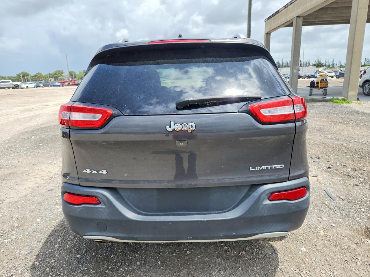2015 Jeep Cherokee Limited Gray vin: 1C4PJMDB7FW503626