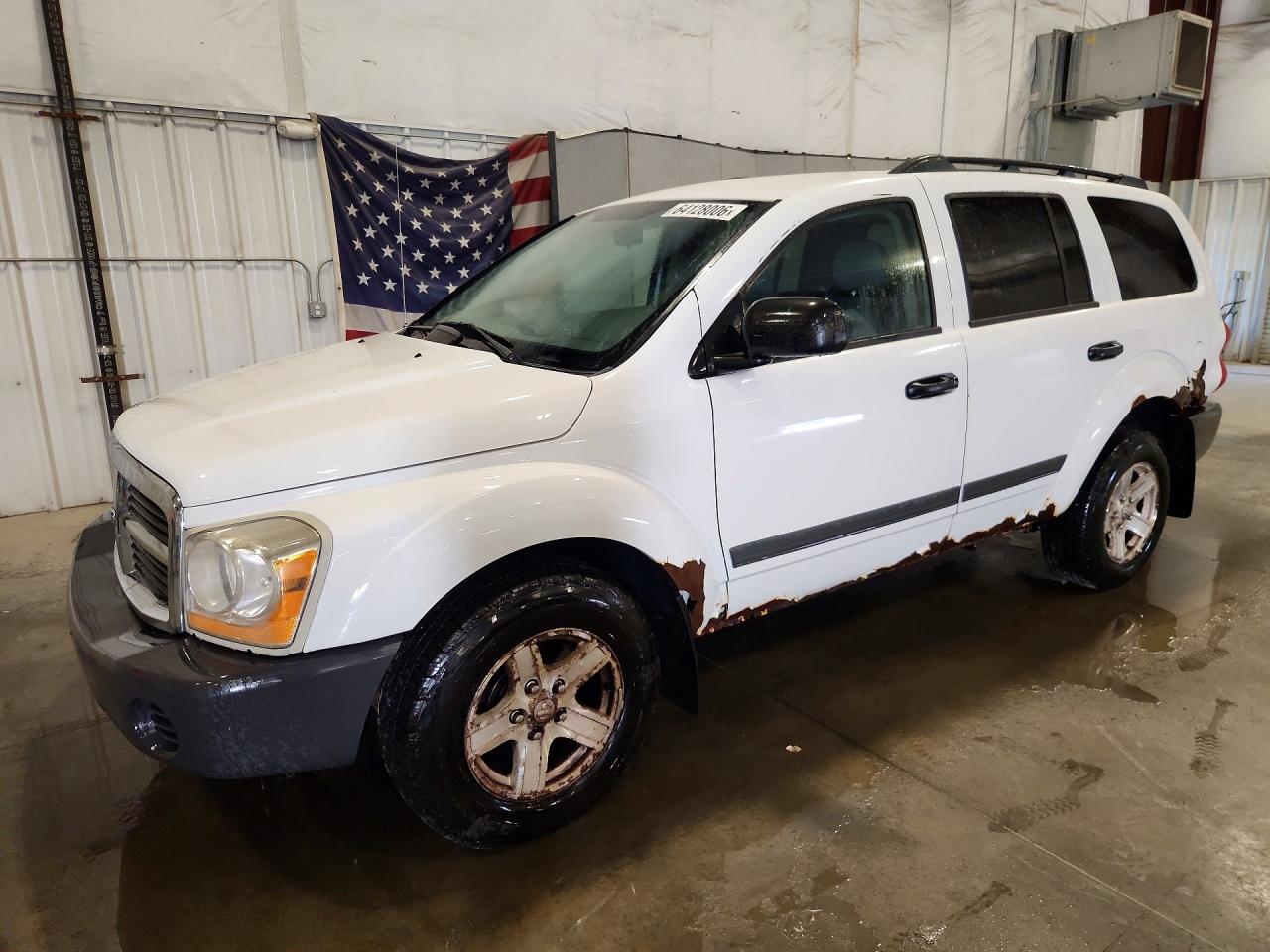 2006 Dodge Durango Sxt White vin: 1D4HB38N96F106888