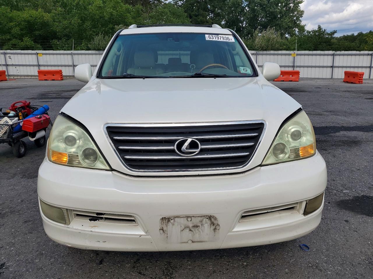 2006 Lexus Gx 470 White vin: JTJBT20X860107280