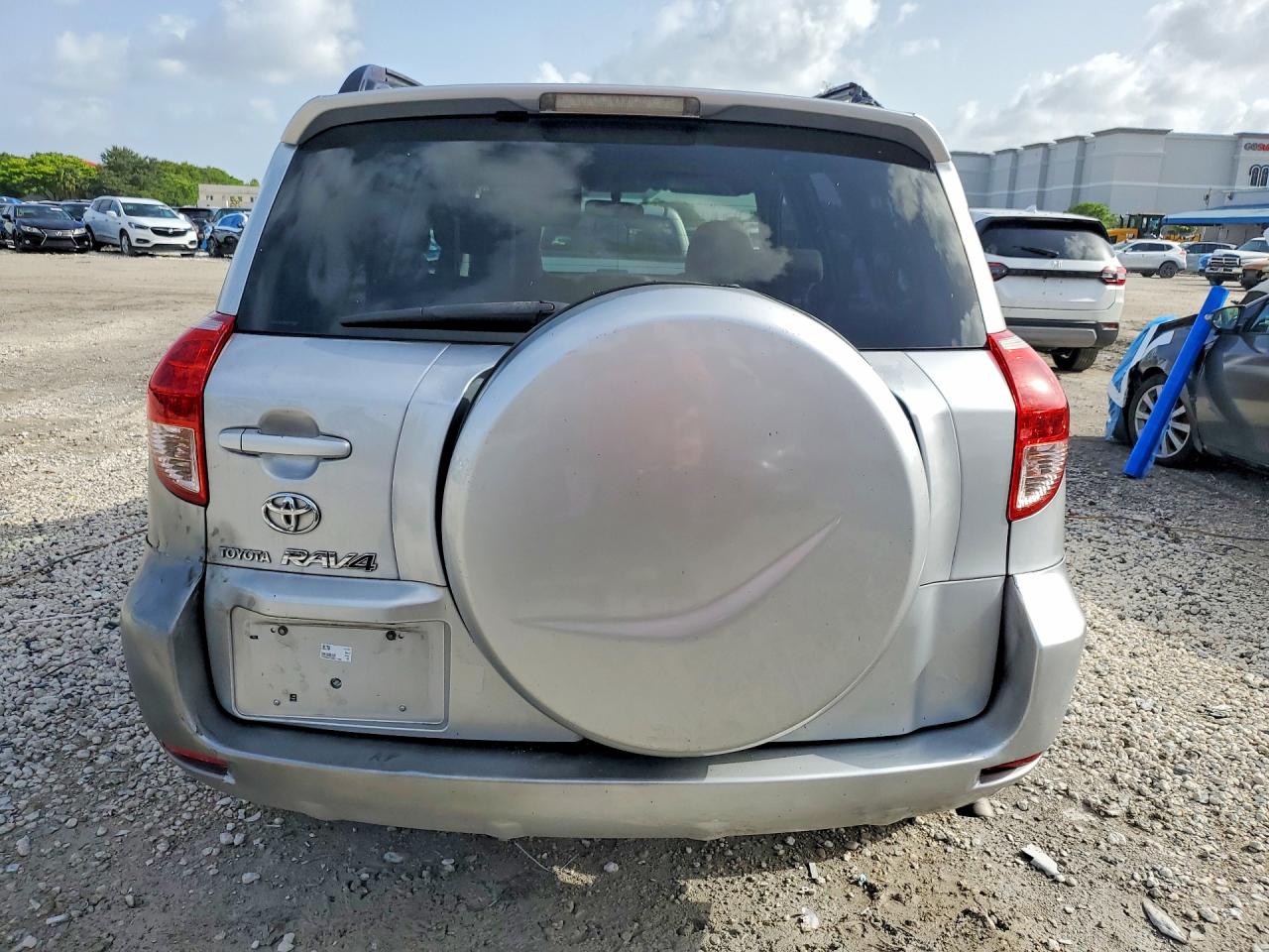 2008 Toyota Rav4 Base Серебряный vin: JTMZD33V286071763