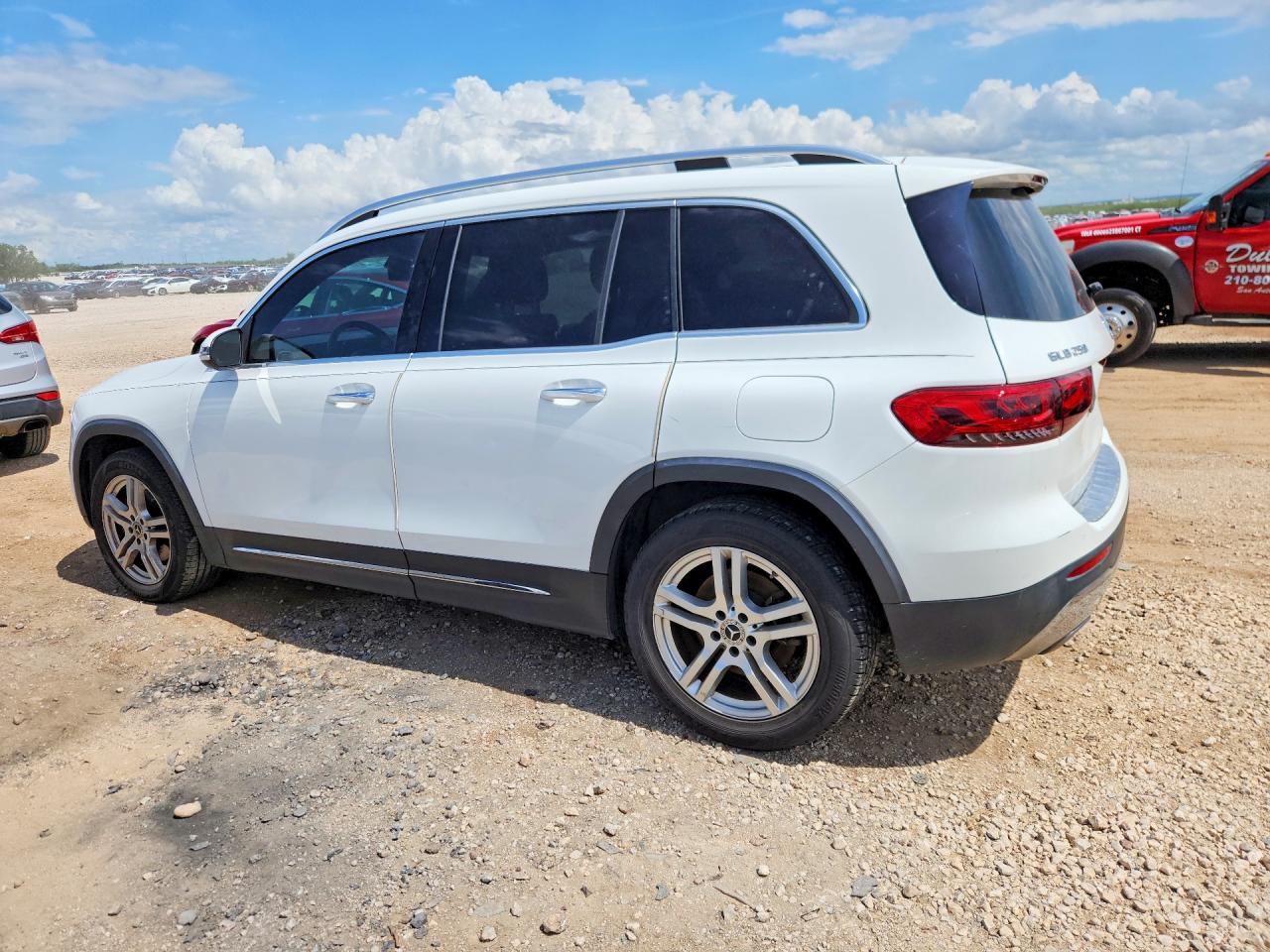 2020 Mercedes-benz Glb 250 Белый vin: WDC4M4GB6LW008278