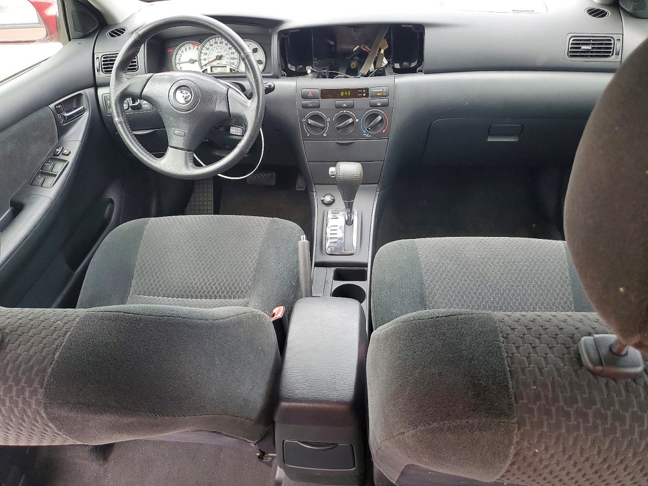 2005 Toyota Corolla S Red vin: 2T1BR32E05C324085