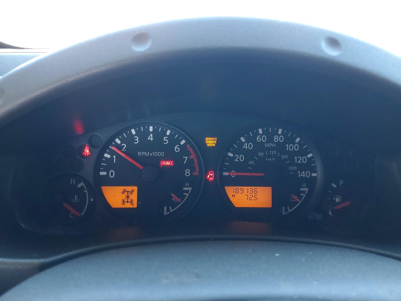 2007 Nissan Xterra X Brown vin: 5N1AN08W27C525399