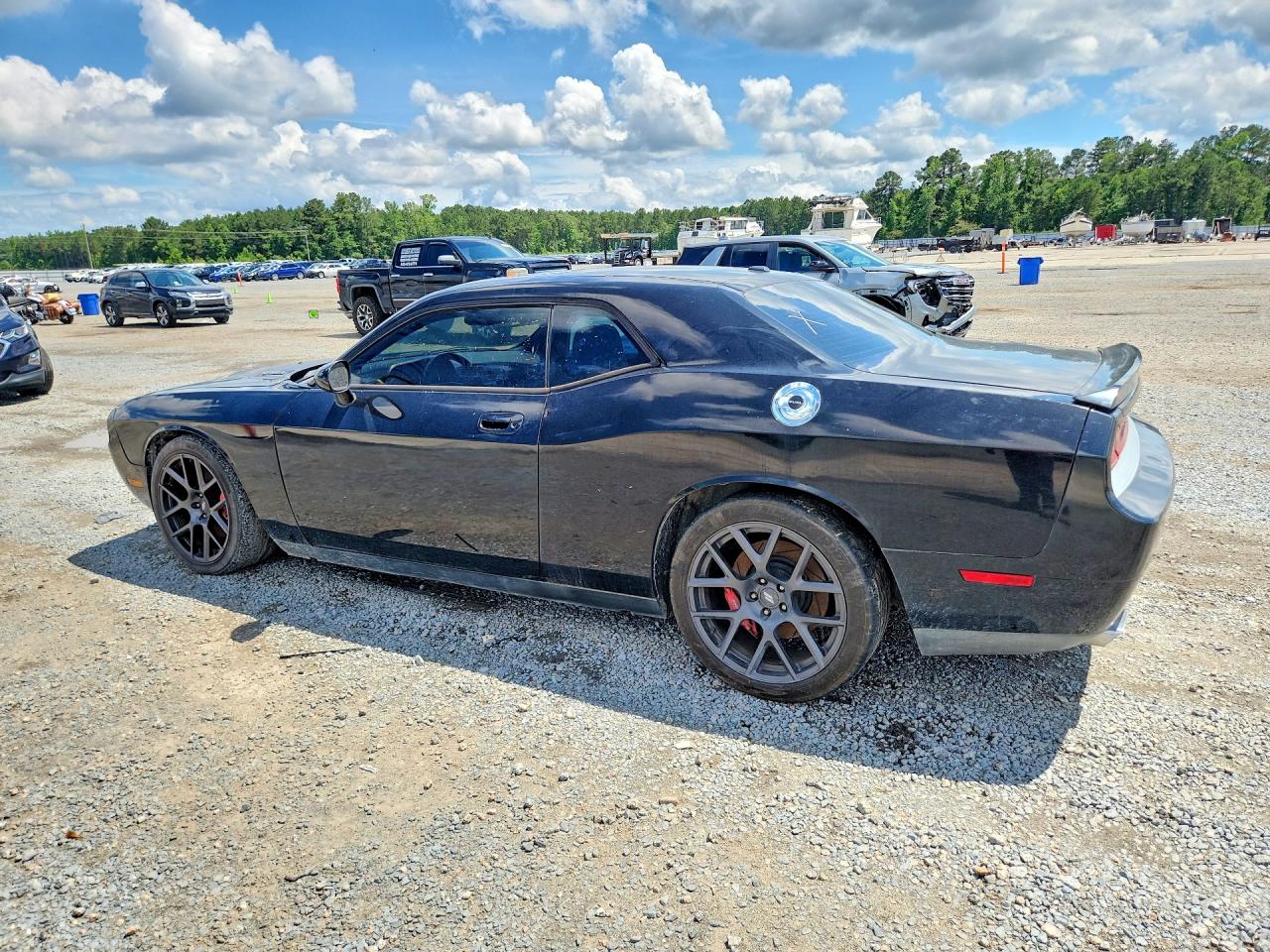 2010 Dodge Challenger Srt-8 Black vin: 2B3CJ7DW5AH220735