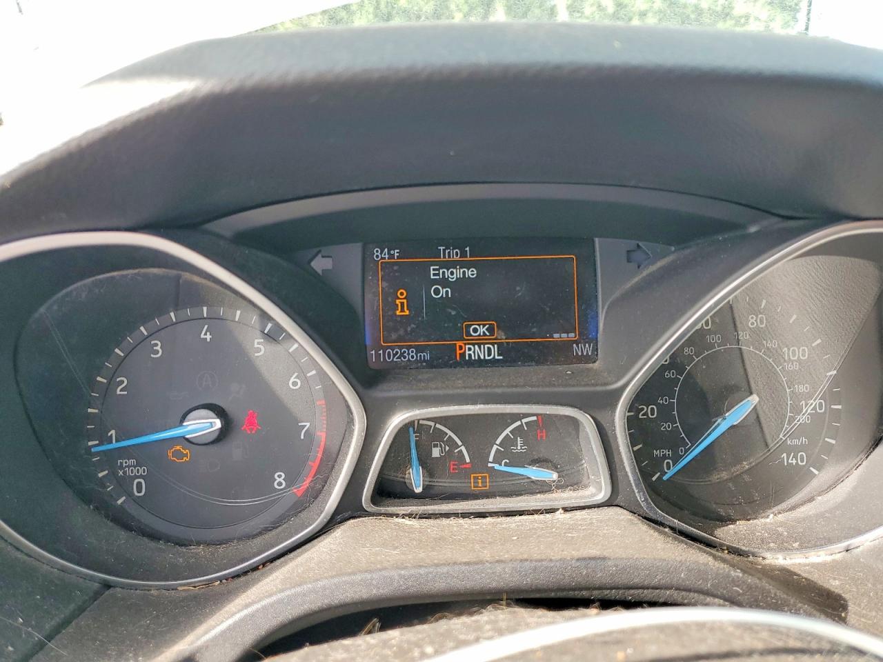 2017 Ford Focus Se Tan vin: 1FADP3K26HL241963