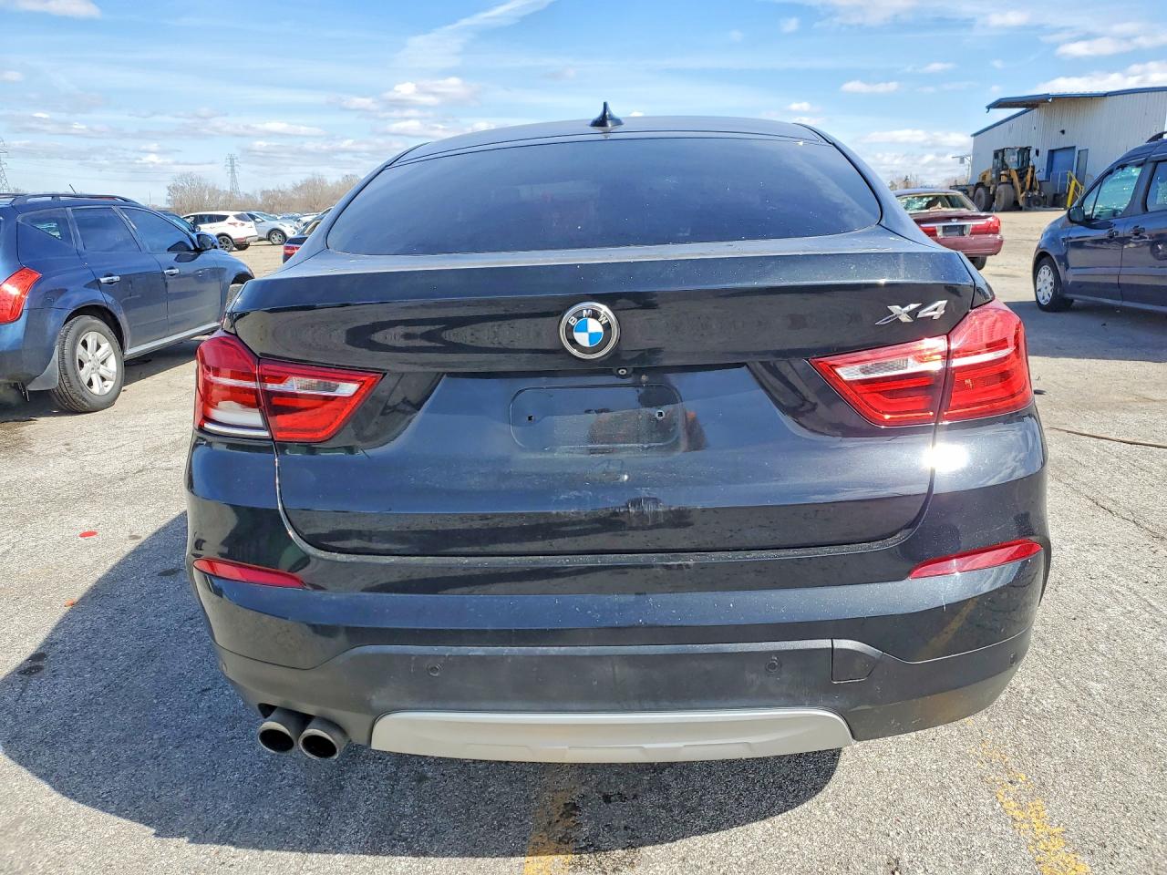 2015 Bmw X4 Xdrive35i Черный vin: 5UXXW5C57F0E87970