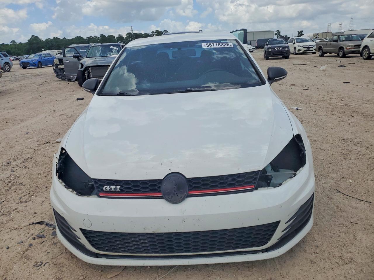 2016 Volkswagen Gti S Белый vin: 3VW4T7AU3GM044100
