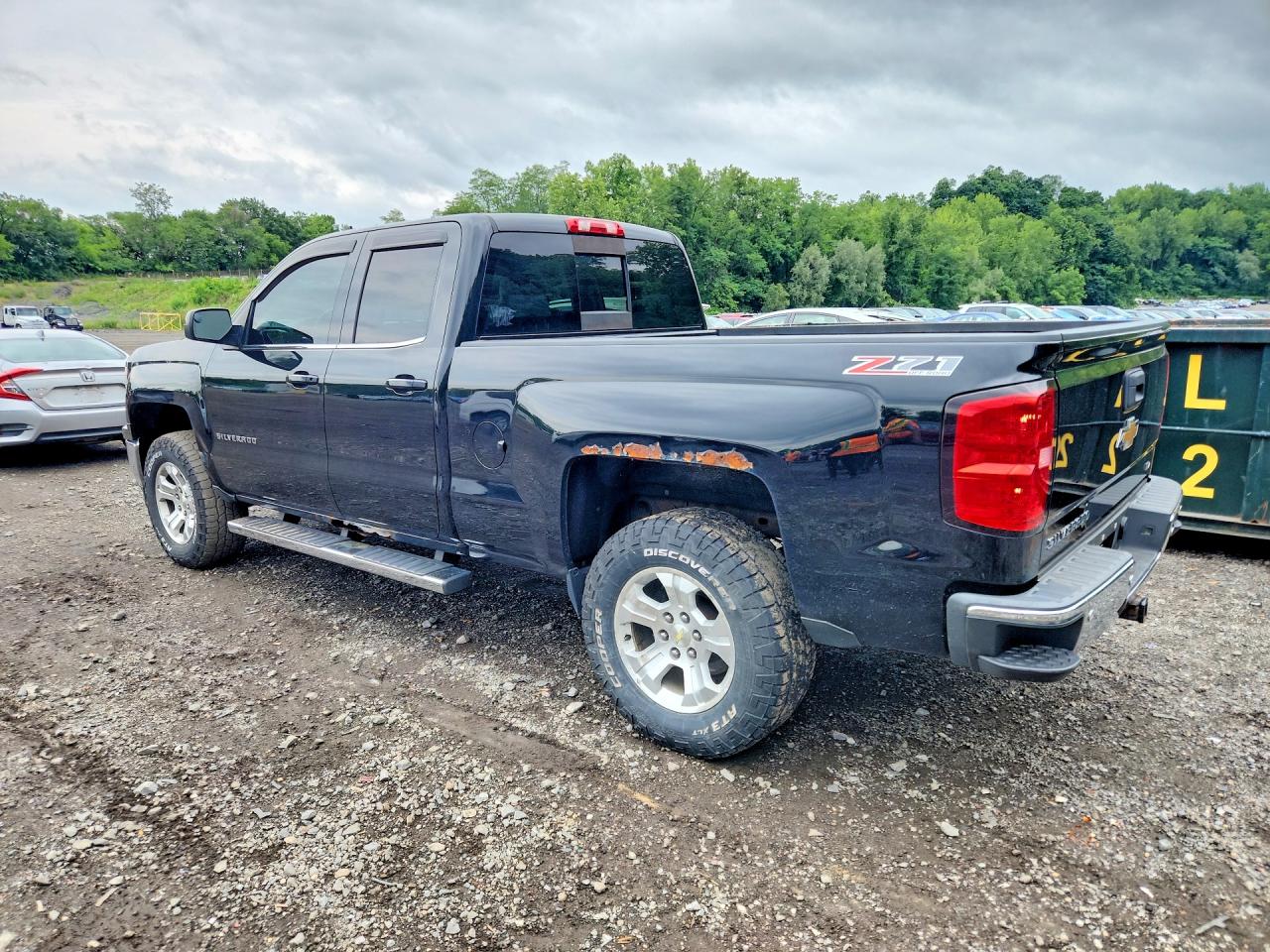 2015 Chevrolet Silverado K1500 Ltz Black vin: 1GCVKSEC5FZ277651