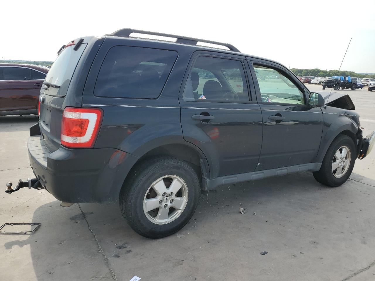 2012 Ford Escape Xlt Black vin: 1FMCU9D75CKC70424