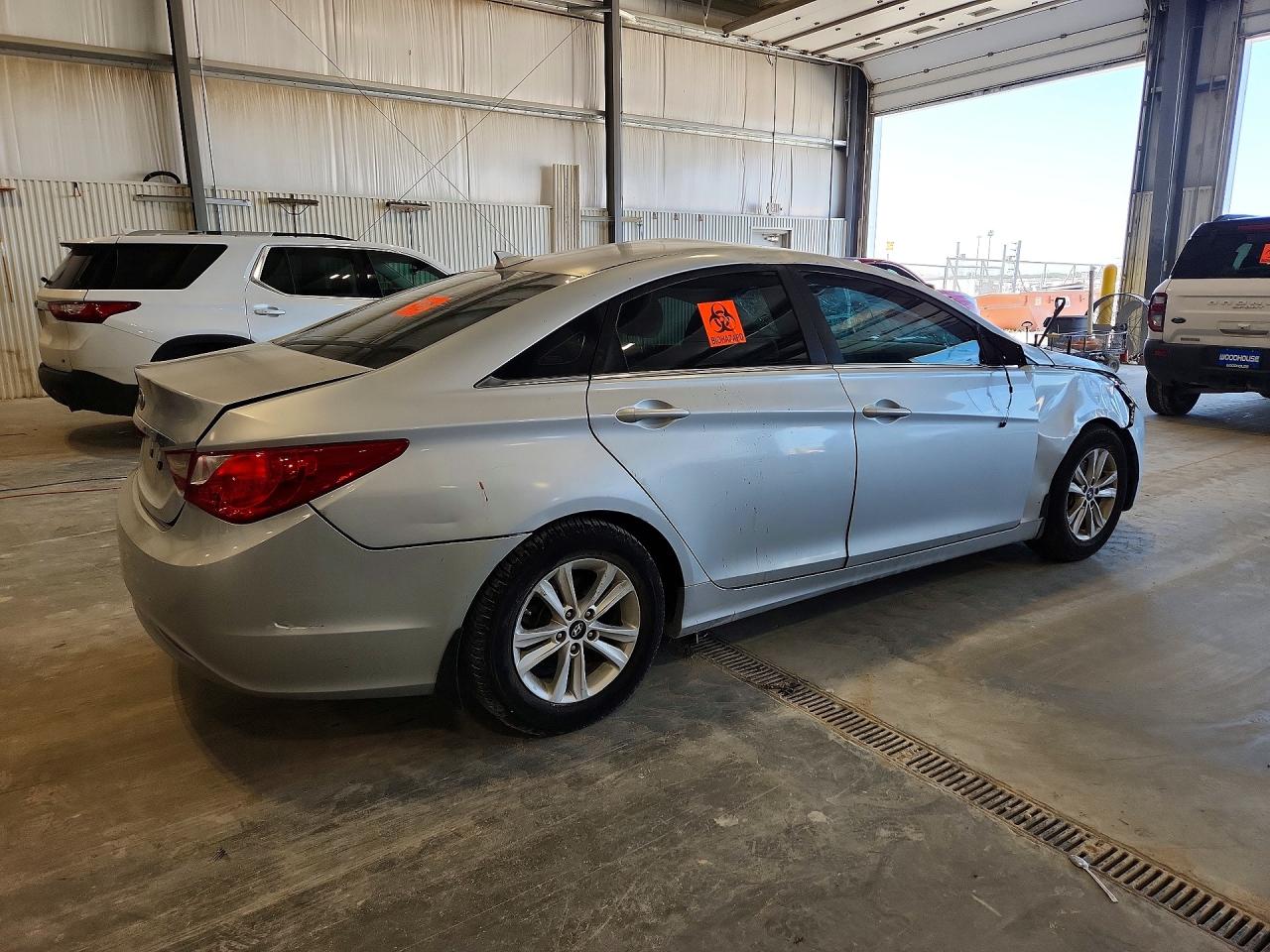2012 Hyundai Sonata Gls Silver vin: 5NPEB4AC5CH425964