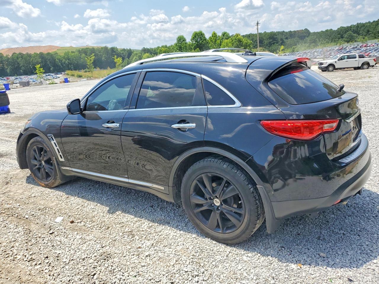 2012 Infiniti Fx35 Base Черный vin: JN8AS1MU9CM120608