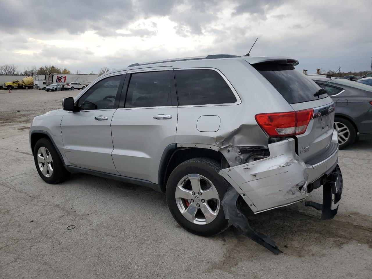 2011 Jeep Grand Cherokee Limited Silver vin: 1J4RR5GTXBC562686