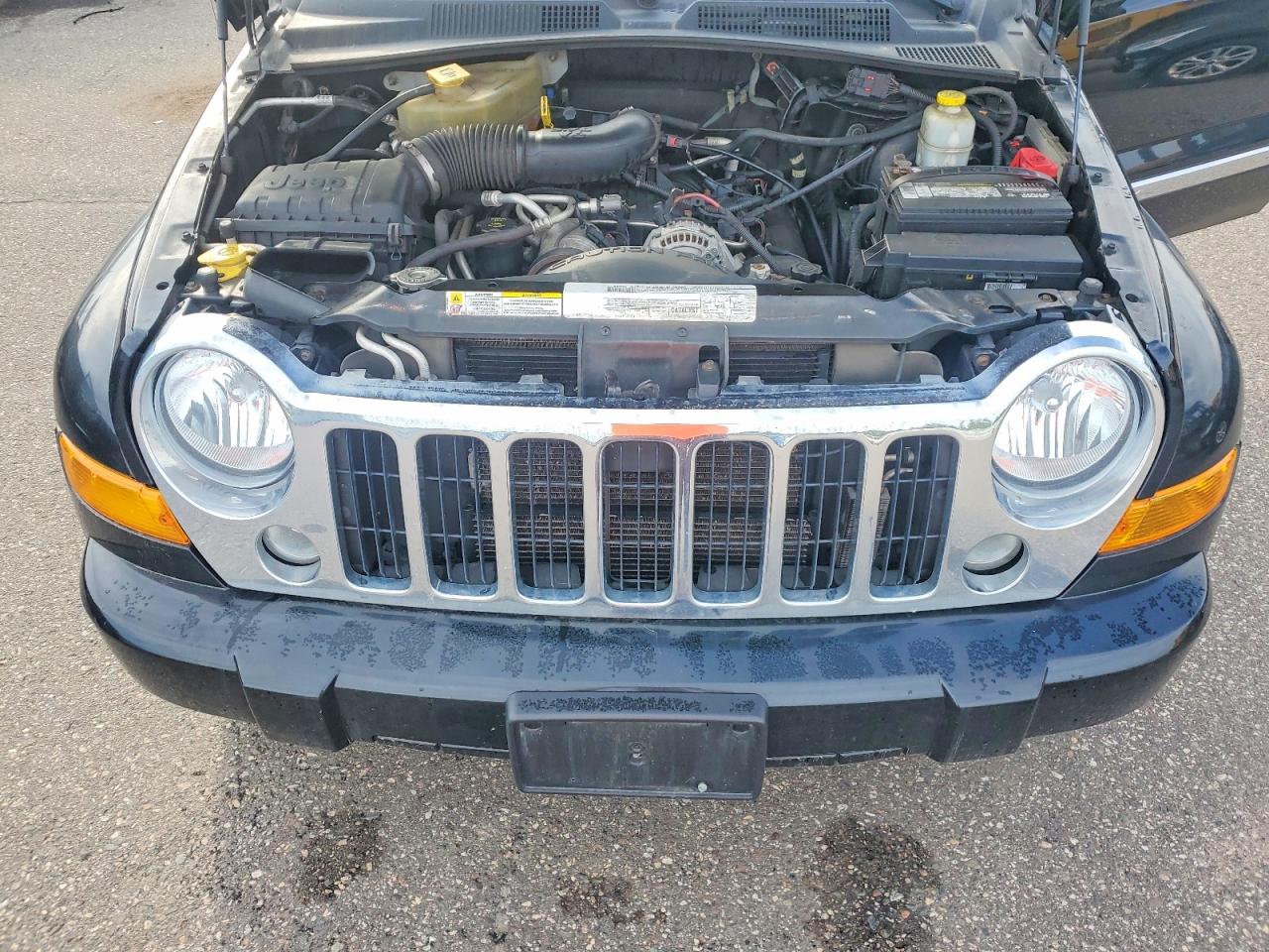 2007 Jeep Liberty Limited Black vin: 1J4GL58K67W515773