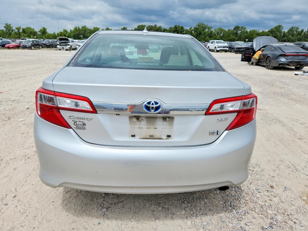 2012 Toyota Camry Hybrid Xle Серебряный vin: 4T1BD1FK0CU033052