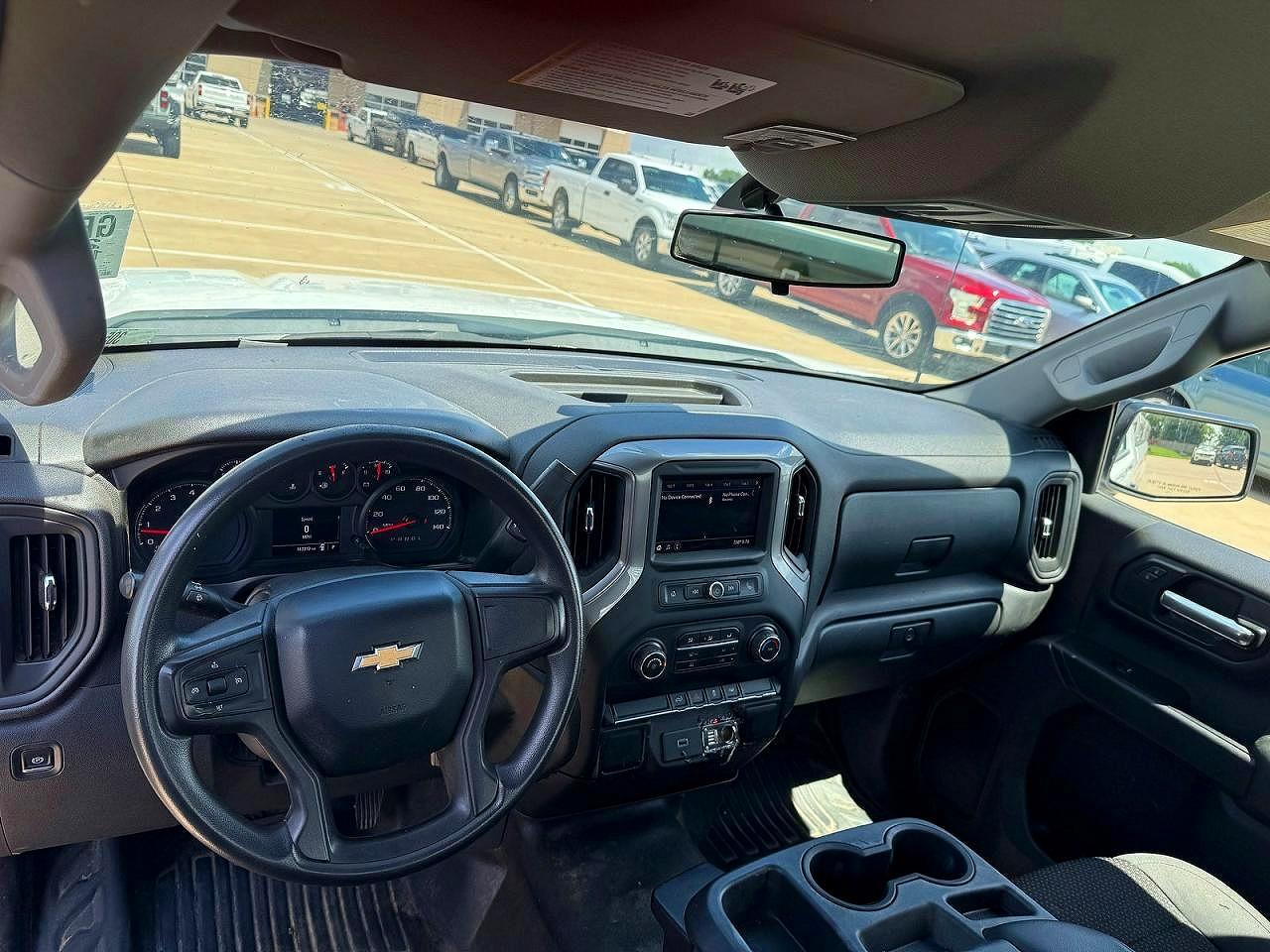 2020 Chevrolet Silverado C1500 White vin: 3GCNWAEF2LG235197