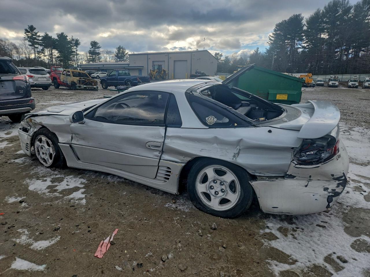 1993 Mitsubishi 3000 Gt Белый vin: JA3BM54J0PY011331
