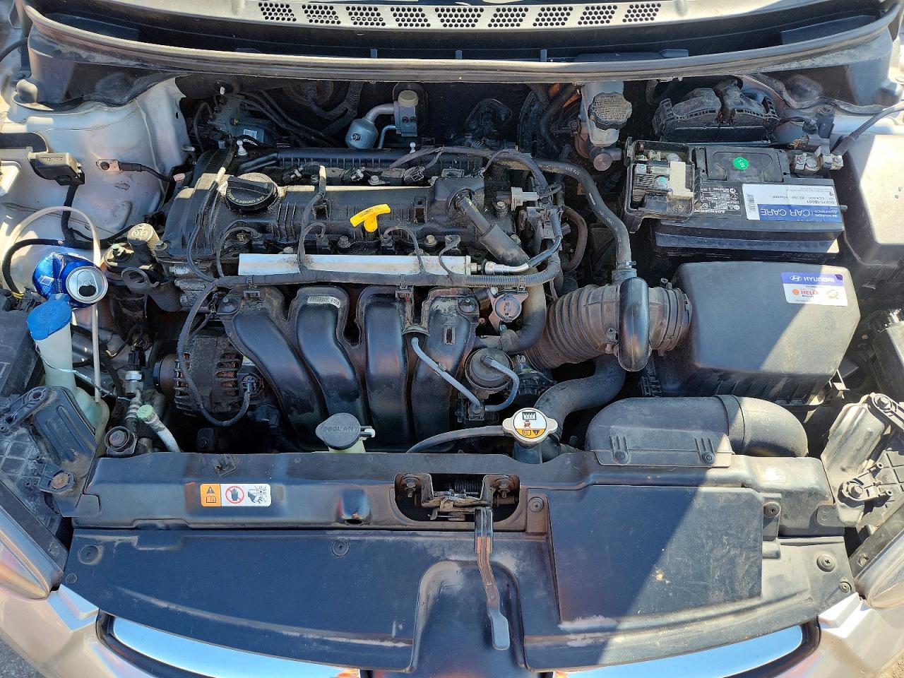 2013 Hyundai Elantra Gls Silver vin: KMHDH4AE3DU575036