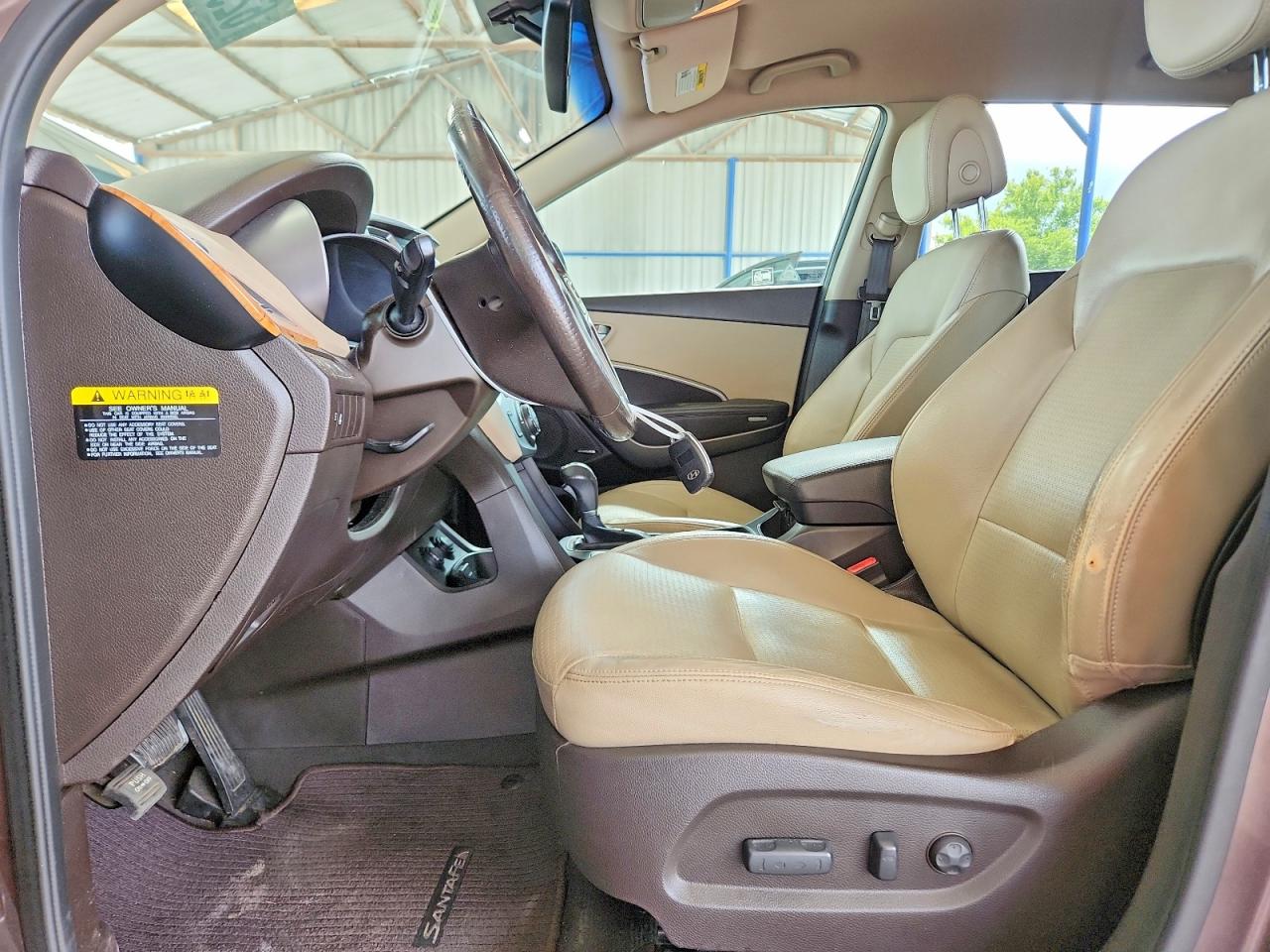 2013 Hyundai Santa Fe Gls Brown vin: KM8SN4HF7DU002879