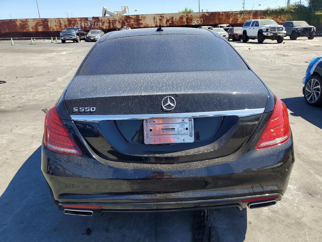 2015 Mercedes-benz S 550 Black vin: WDDUG8CB8FA118511