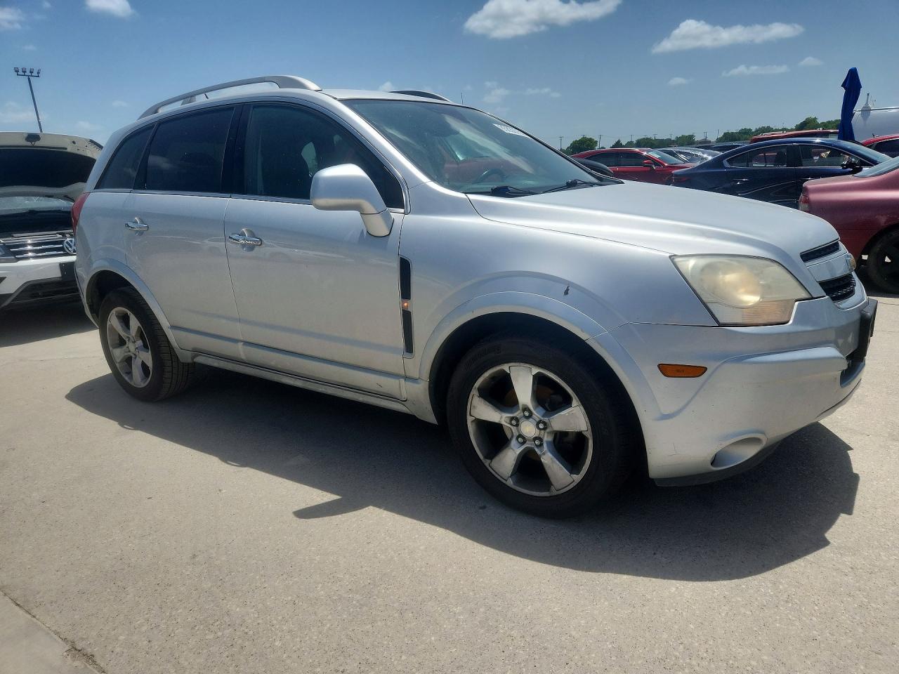 2014 Chevrolet Captiva Lt Silver vin: 3GNAL3EK1ES645996