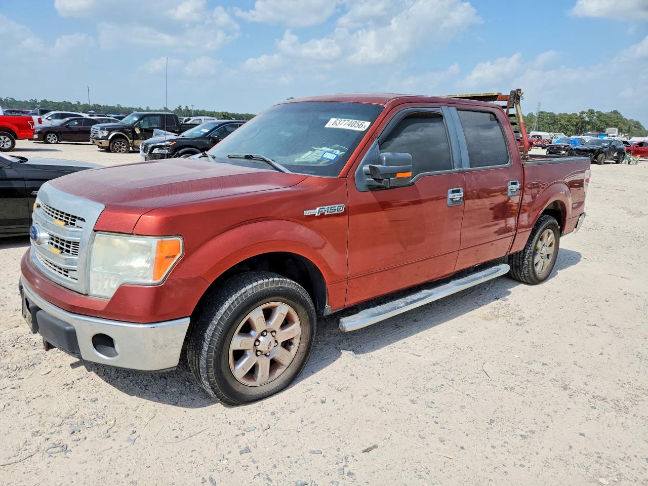 2014 Ford F150 Supercrew Red vin: 1FTFW1CF1EKF73886