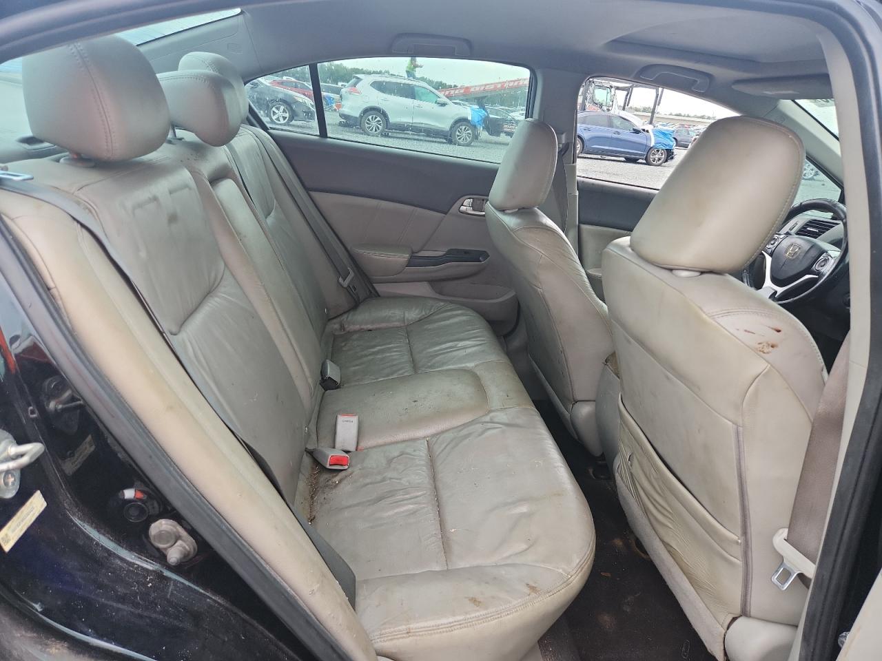 2012 Honda Civic Черный vin: 19XFB2F95CE004420