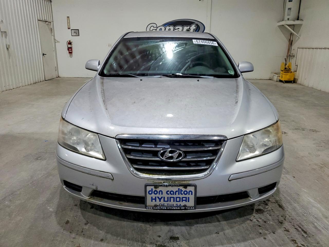 2009 Hyundai Sonata Gls V6 Silver vin: 5NPET46F89H462029
