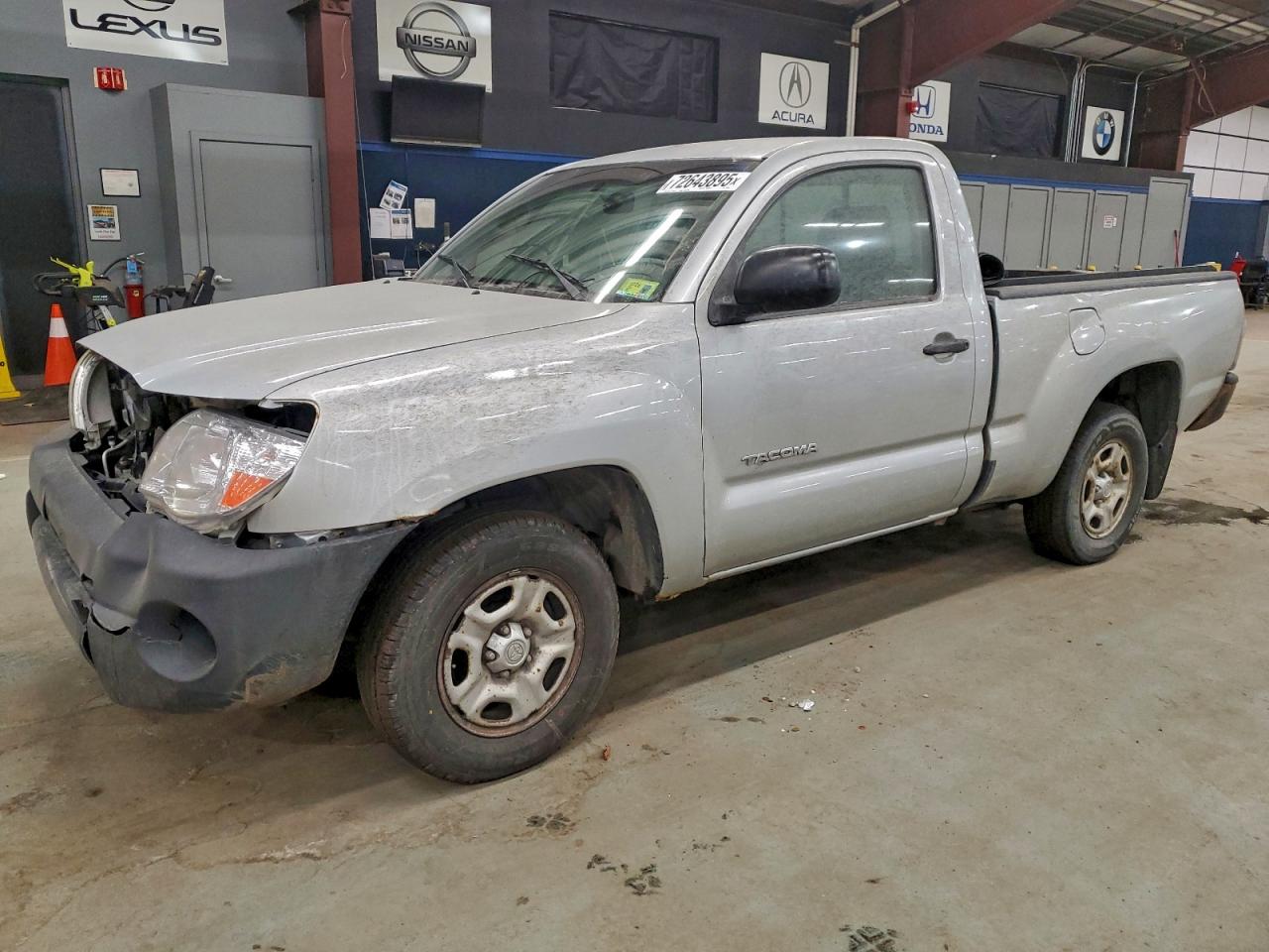 2009 Toyota Tacoma Silver vin: 5TENX22N19Z594200