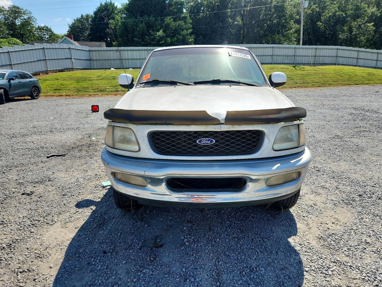1997 Ford F150 White vin: 1FTEX18L4VNB87808