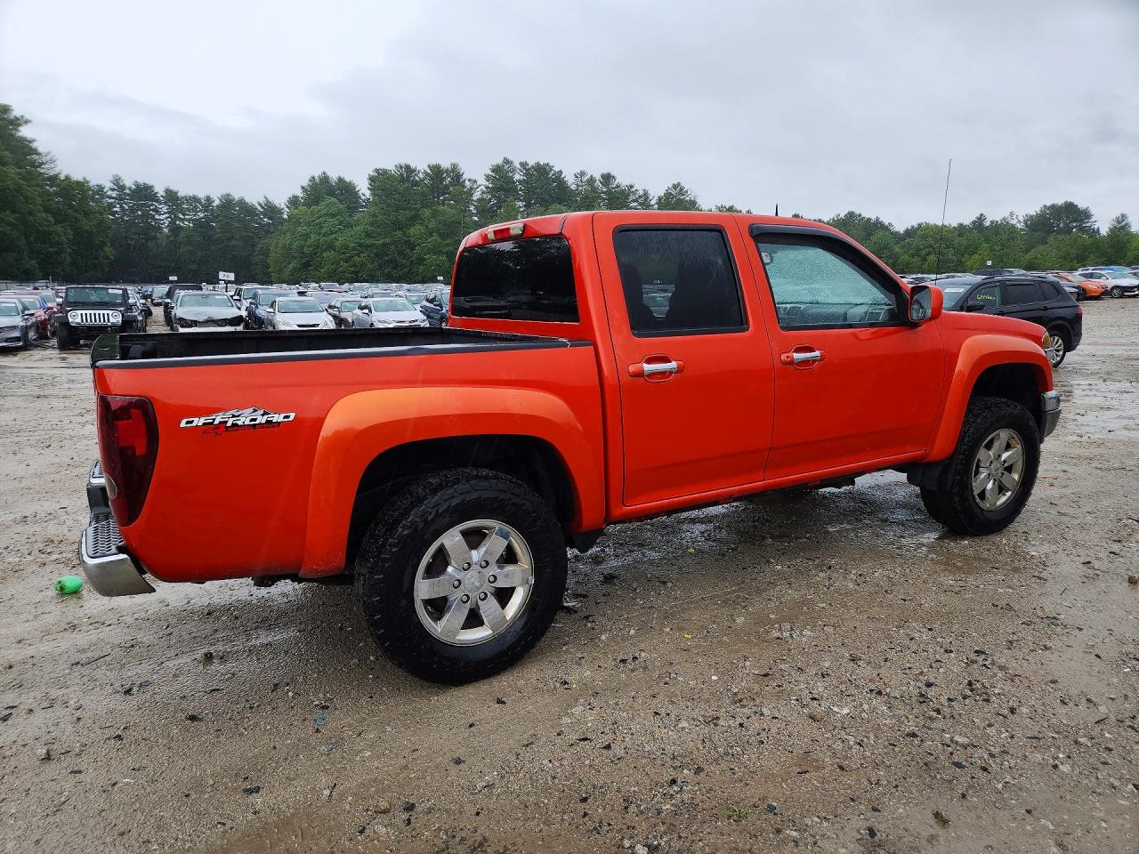 2010 Gmc Canyon Sle Оранжевый vin: 1GTJTCDE9A8112608