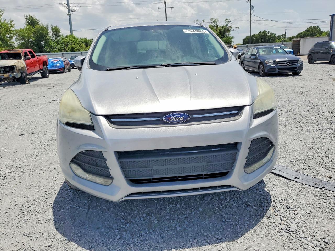 2014 Ford Escape Se Silver vin: 1FMCU0GX0EUC01834