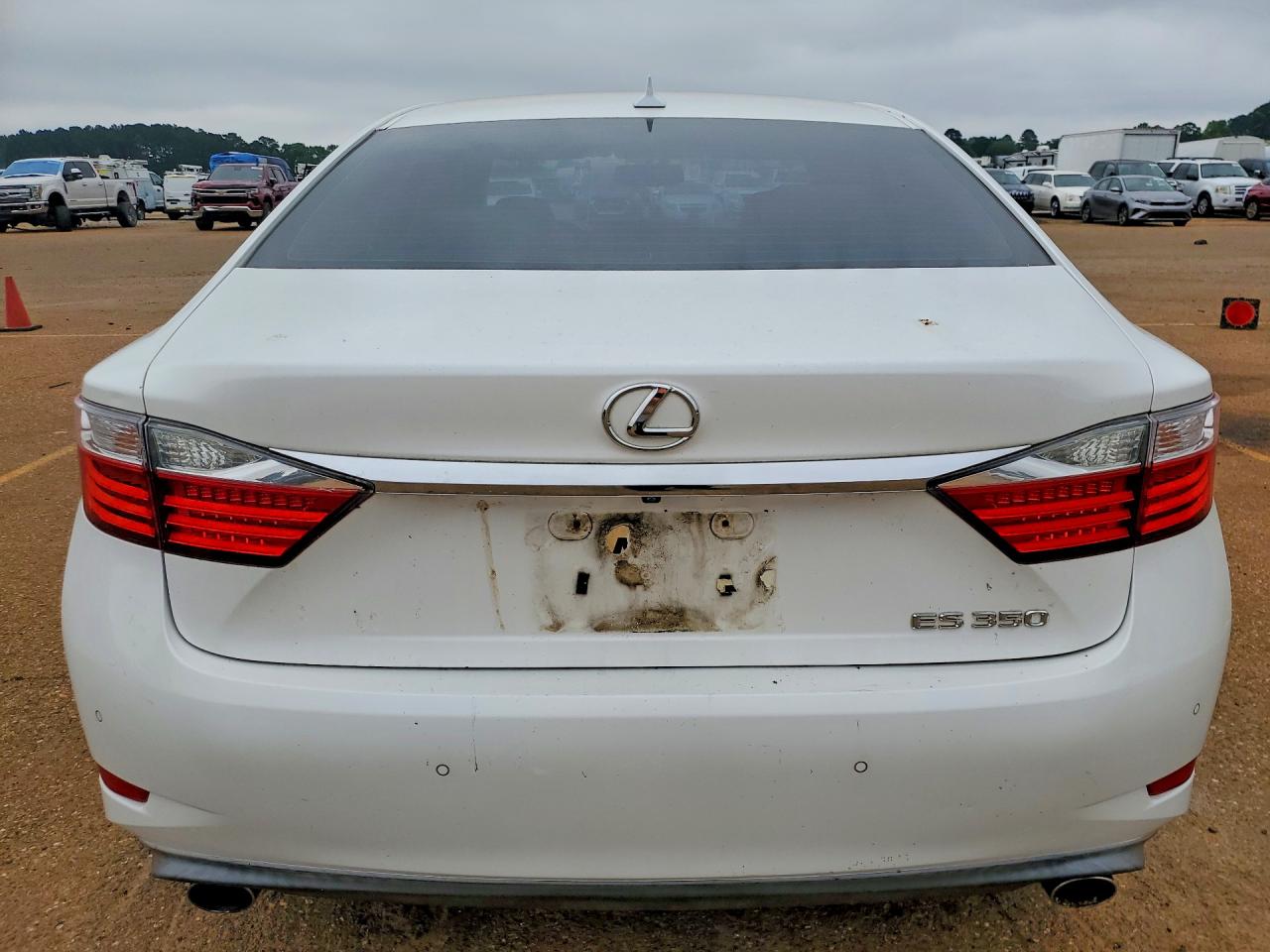 2013 Lexus Es 350 White vin: JTHBK1GG1D2027261
