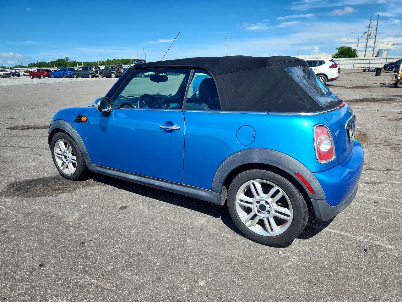 2012 Mini Cooper Blue vin: WMWZN3C54CT133927
