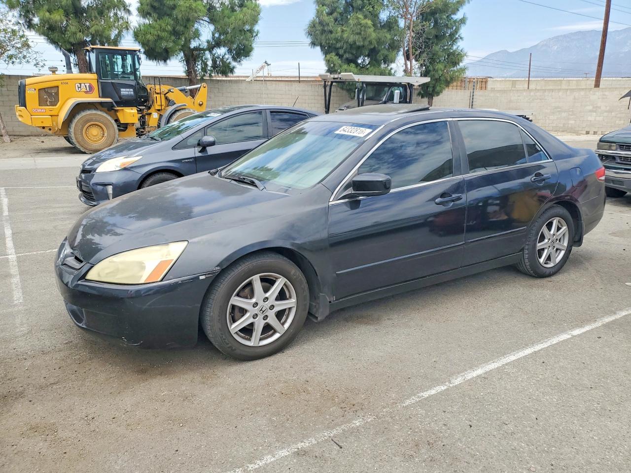 2003 Honda Accord Ex Black vin: 1HGCM66523A086029
