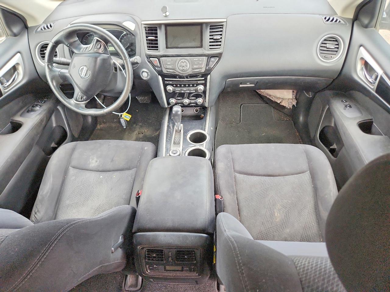 2015 Nissan Pathfinder Sv Gray vin: 5N1AR2MM0FC672422
