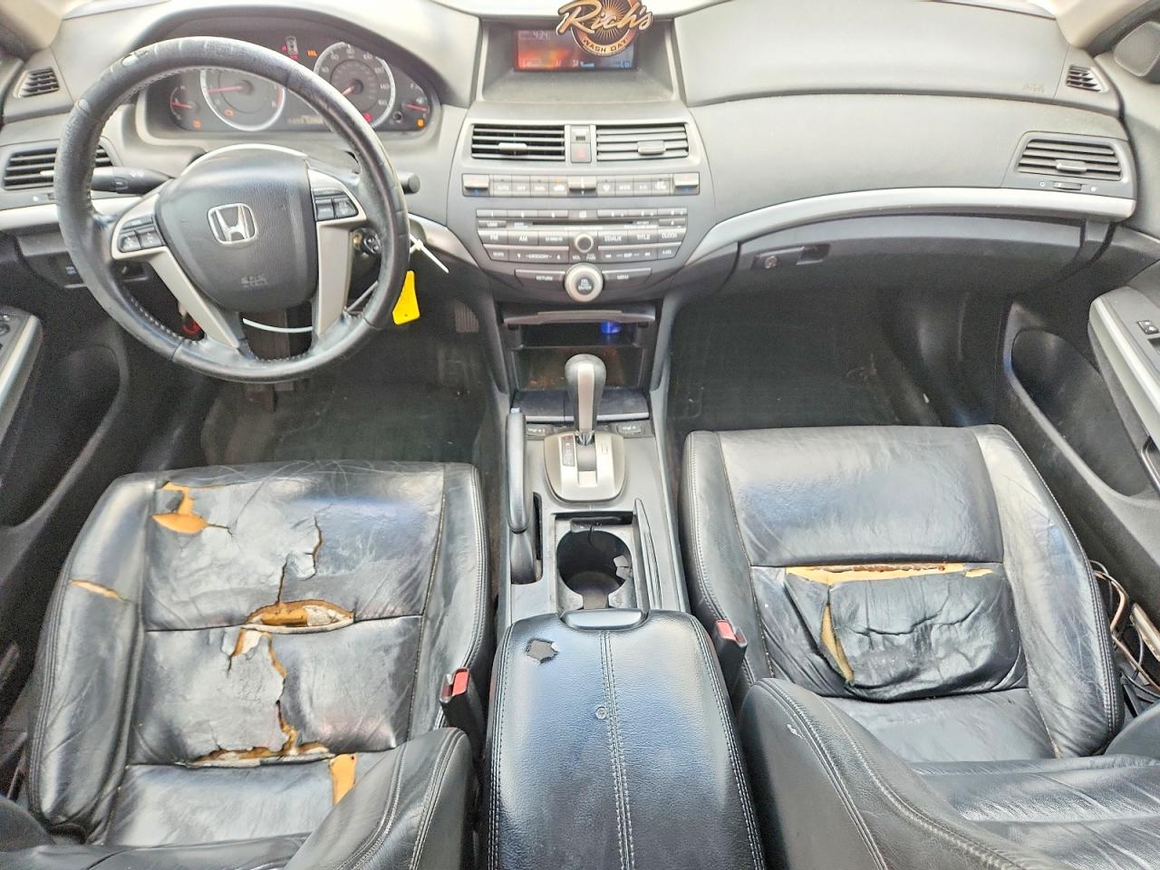 2008 Honda Accord Exl Black vin: 1HGCP26898A114040