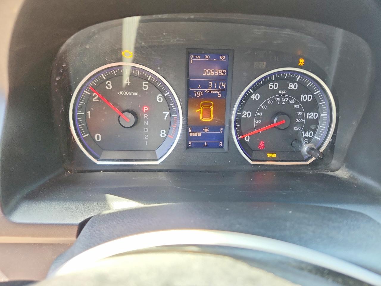 2010 Honda Cr-v Exl Blue vin: JHLRE3H79AC004935