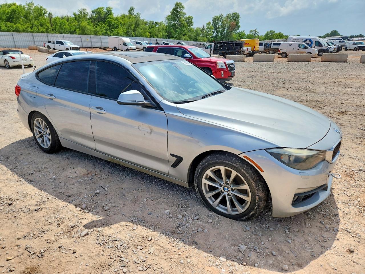 2014 Bmw 328 Xigt Silver vin: WBA3X5C52ED242718